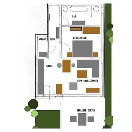 1-bedroom *